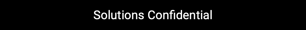 Solutions Confidential